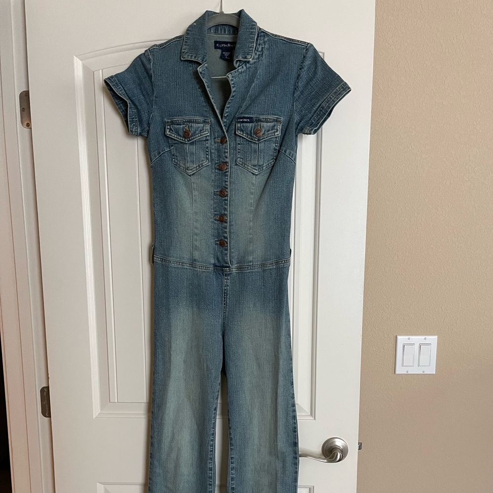 Candies denim jumpsuit